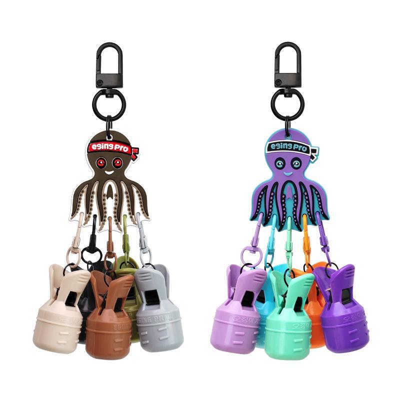 Fishing Lure Kit - 6Pcs/Kits Practical Webfoot Octopus Squid Jig