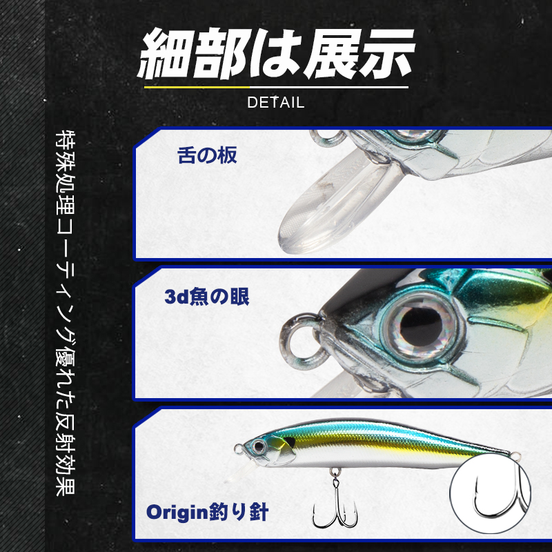 D1 Dụ Nổi Minnow Wobblers Cho  - đánh giá và giá Fishing Lure Jerkbait