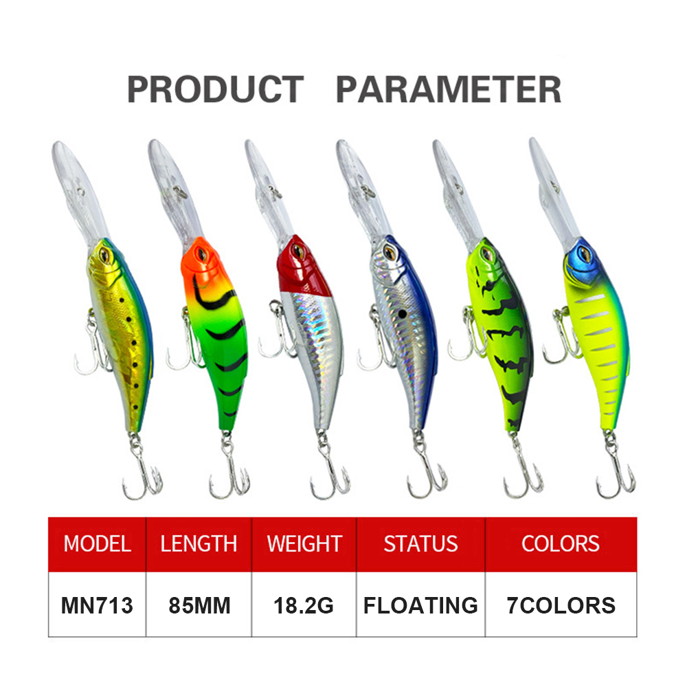 8.5cm 18.2g Fishing Lures Floa - đánh giá và giá Fishing Lure Jerkbait